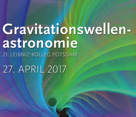 Public talk (in German): Gravitationswellenastronomie
