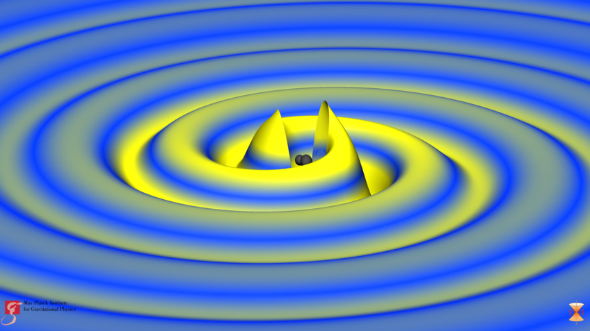 Third detection of gravitational waves on Earth: numerical simulation