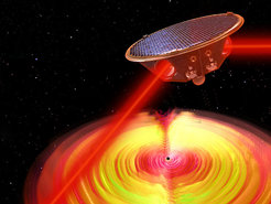 LISA, scheduled for launch in 2034, will listen to low-frequency gravitational waves.