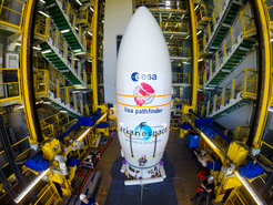 LISA Pathfinder is ready for launch on December 2 on top of a Vega rocket.