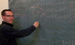 The research focus of Dr. Oliver Schlotterer (Max Planck Institute for Gravitational Physics) is in string theory.