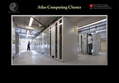 Pulsar candidates from the blind search were analyzed in detail using the Atlas computing cluster at the Albert Einstein Institute in Hannover, Germany. Atlas is as powerful 3,500 typical desktop computers and brings to bear about a hundred times more computing power than that used in previous blind searches.