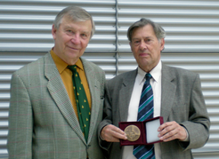 Jürgen Ehlers (r.) mit Jiří Bičák (l.)