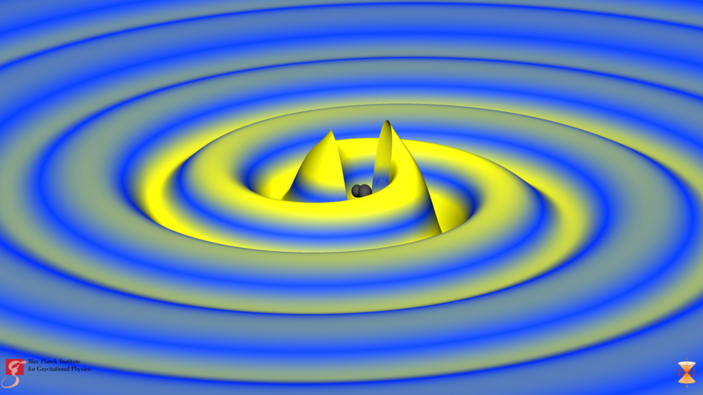 Dritte Messung von Gravitationswellen auf der Erde: Numerische Simulation Dritte Messung von Gravitationswellen auf der Erde: Numerische Simulation
