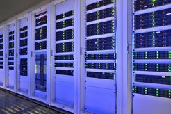 Hypatia, the new high-throughput computer cluster at the Albert Einstein Institute in Potsdam.