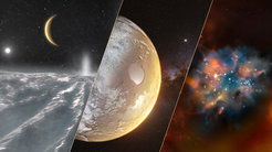Die drei wichtigsten Prioritäten für künftige Missionen der L-Klasse sind folgende: Monde der Riesenplaneten, von gemäßigten Exoplaneten bis zur Milchstraße, neue physikalische Untersuchungen des frühen Universums.