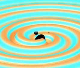 Gravitation und Physik im Advent: Wenn Schwarze Löcher Raum und Zeit erschüttern
